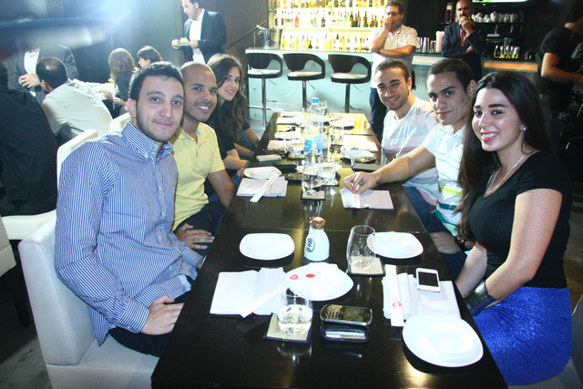 Media gathering at Maki